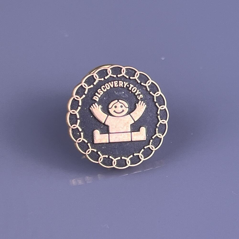 Discovery Toys Tie Tack Lapel Pin 1/10th 10K GF OC Tanner Educational Toys